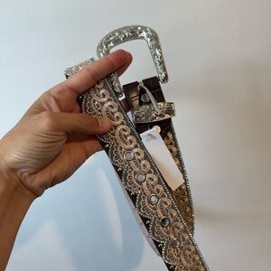 Shyanne Brown and Silver Women's Belt